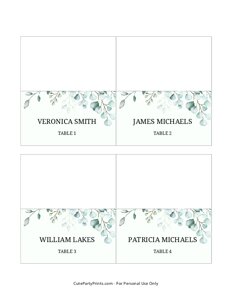 Place Cards