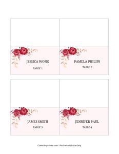 Place Cards