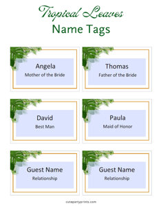 Name Tags