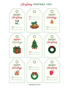 Christmas Gift Tags