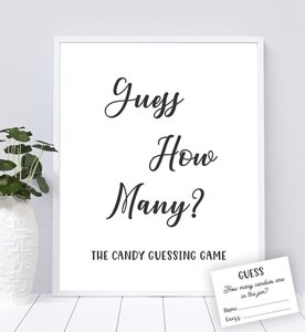 Candy Guessing Game