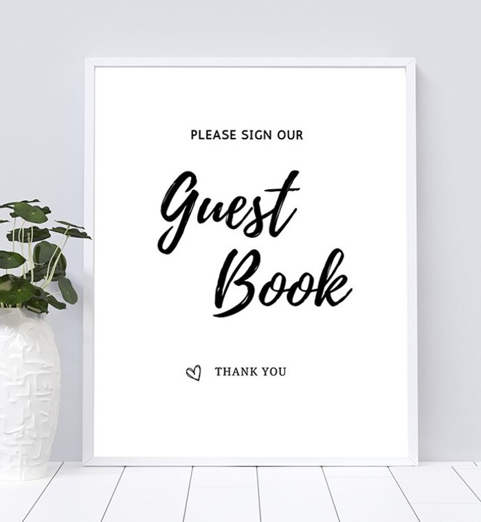 Please Sign Our Guestbook