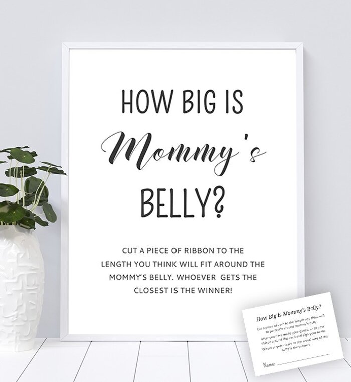 How big is Mommys Belly?